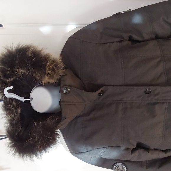 Point Zero Grey winter coat - Picture 2 of 10